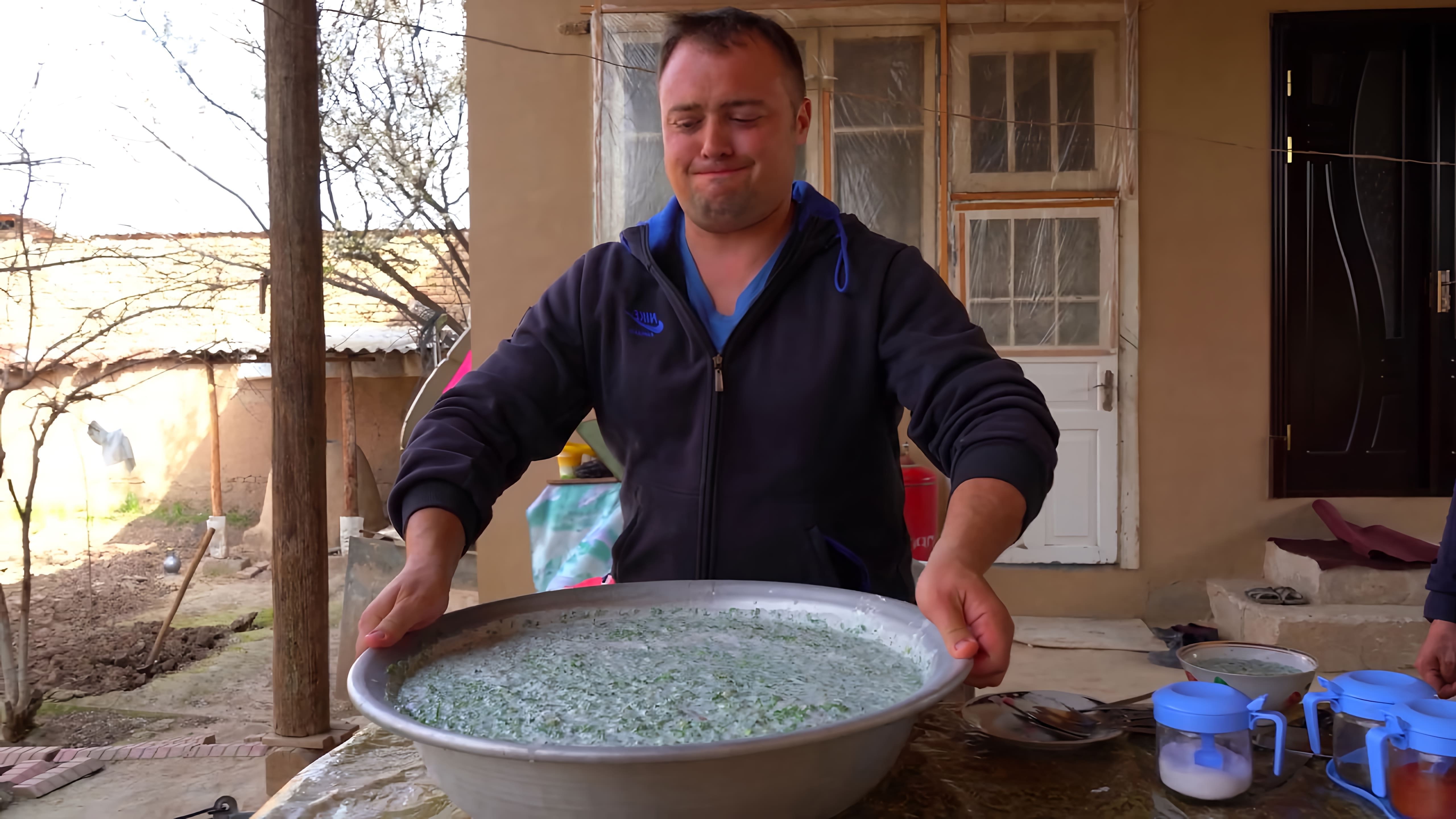 Узбекистан#Таджикистан#Казахстан#Кыргызстан# Запомните этот рецепт!! Как узбеки делают окрошку!! Узбекистан. ℹ️... 