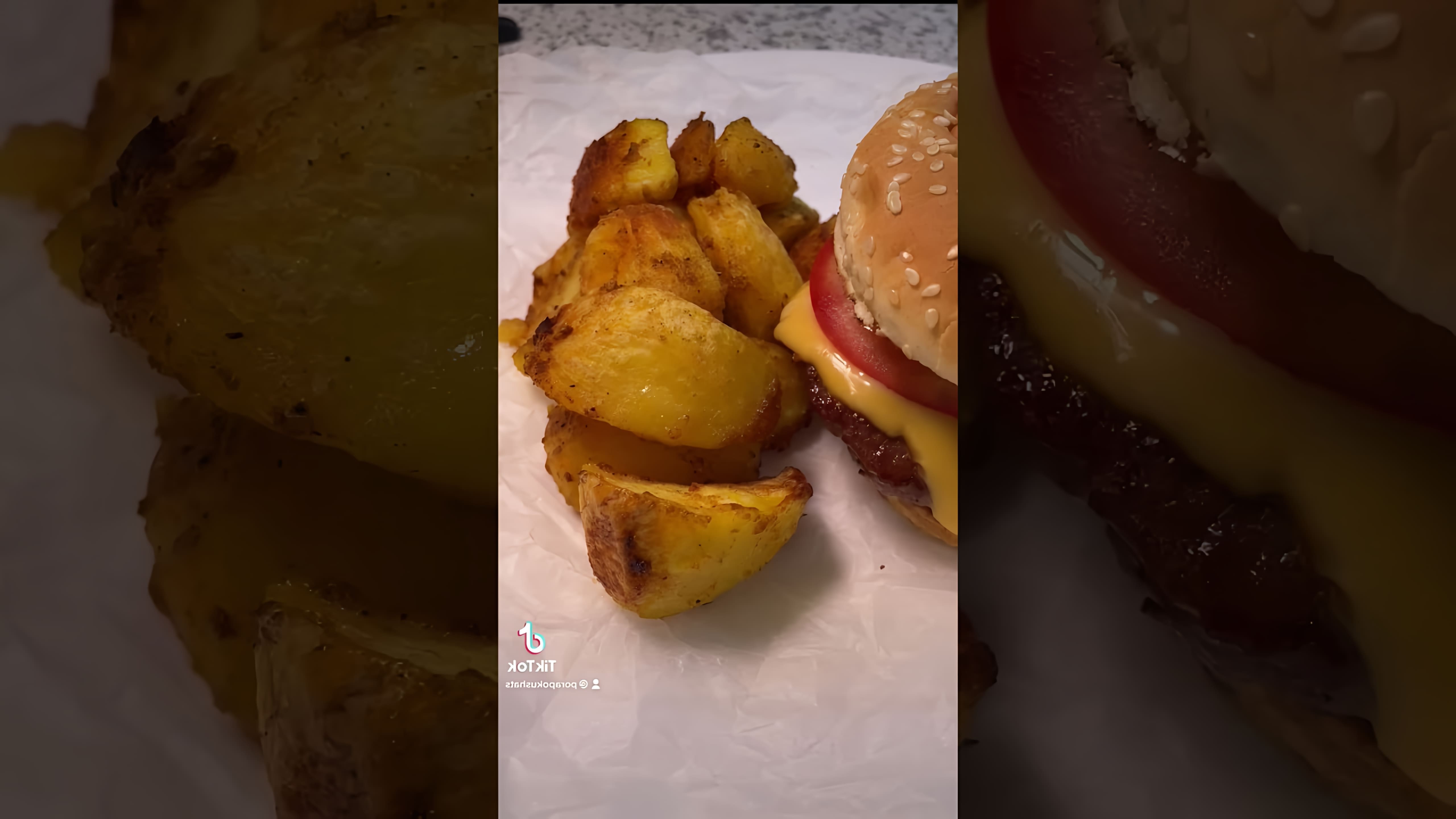 Видео рецепт приготовления домашних чизбургеров