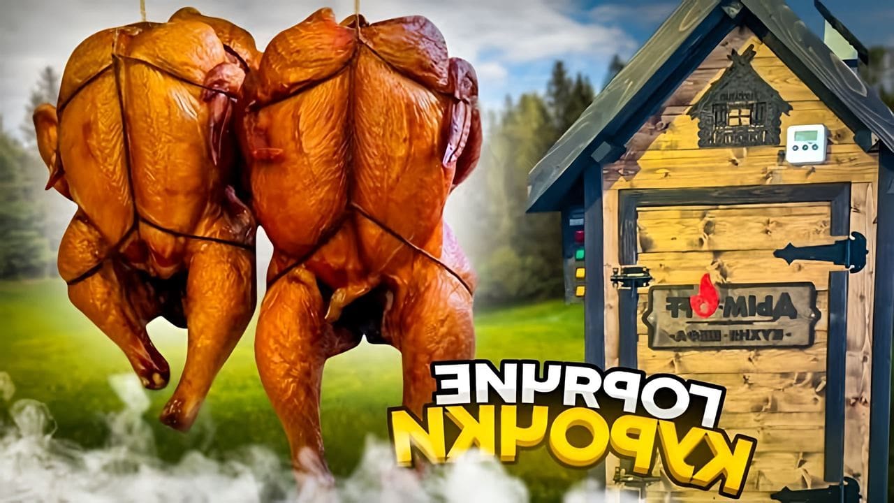 Копчение курицы в коптильне видео. Копчение курицы в коптильне видео