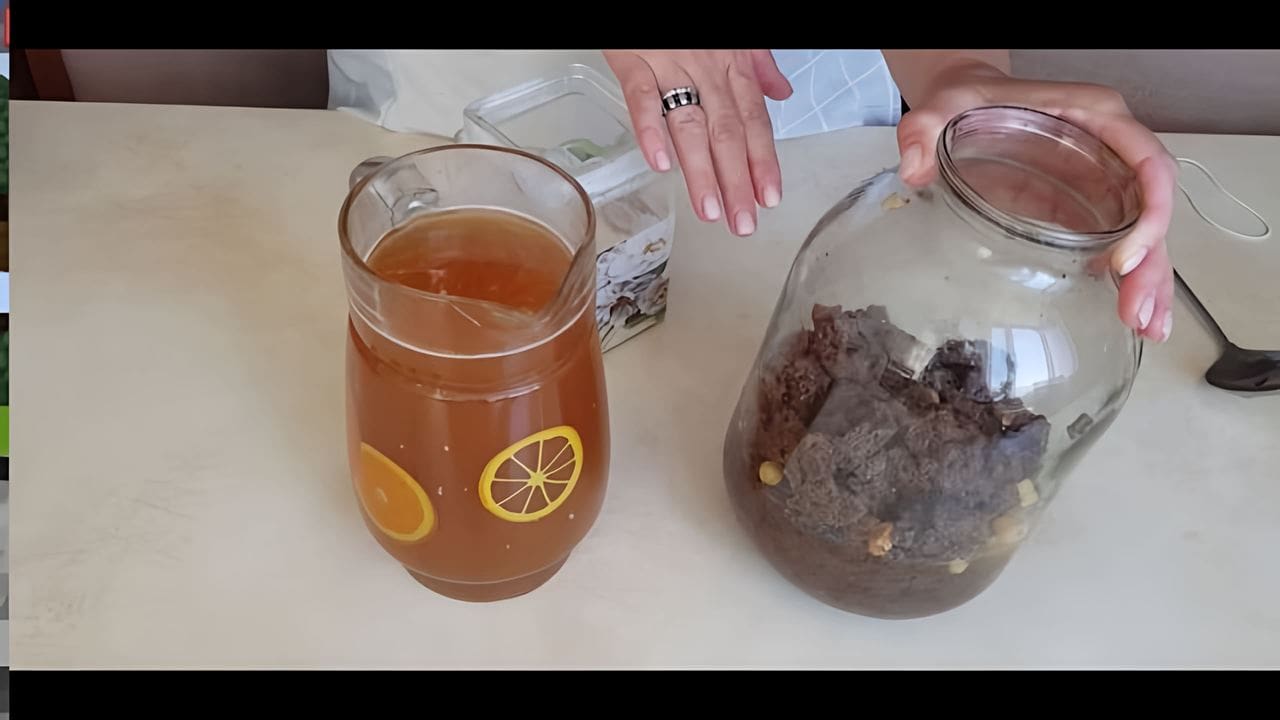 Хвойный квас на медной воде