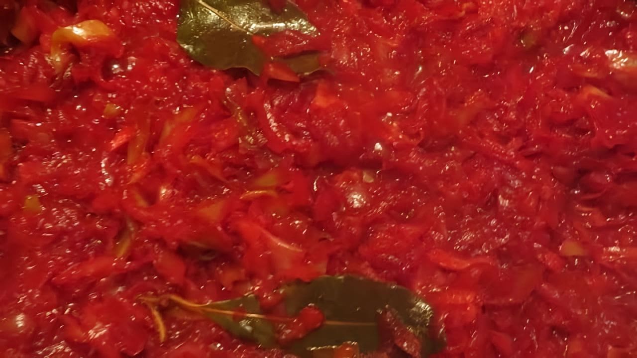 Заправка с болгарским перцем