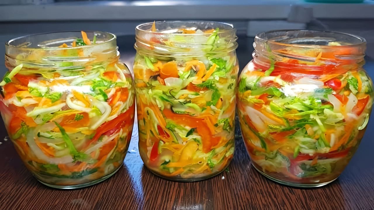 Морковный салат на зиму